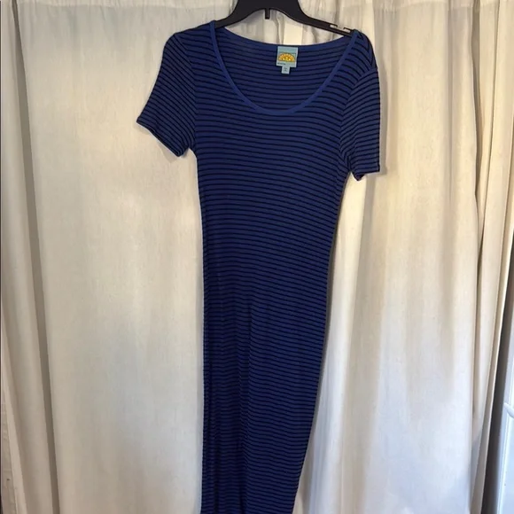 C&C California | Dresses | Cc California Blue Sheath Maxi Dress With Scoop  Neck | Poshmark
